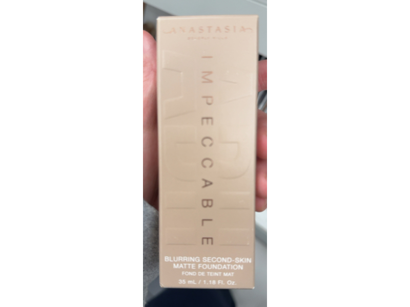 Anastasia Beverly Hills Impeccable Matte Foundation, 00N, 1.18 fl oz/35 mL