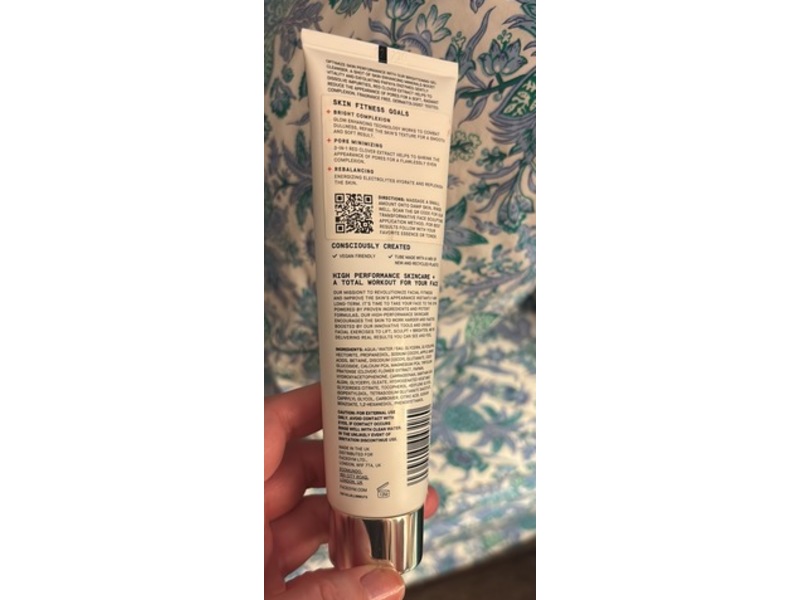 Face Gym Electro-Lite Energizing + Brightening Gel Cleanser, 3.4 fl oz/100 mL