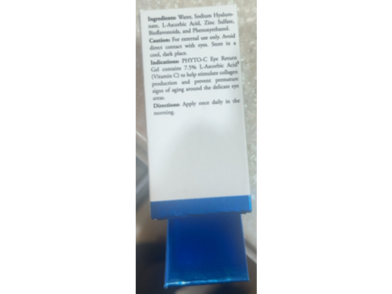 Phyto-C Skin Care Eye Return Gel, 0.5 fl oz/15 mL