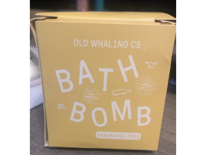 Old Whaling Co Bath Bomb, 8 oz