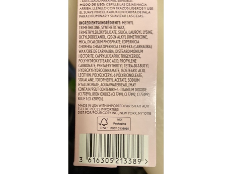 Cover Girl Clean Fresh Brow Filler Caryon Pommade, Blonde, 0.007 oz/0.2 g