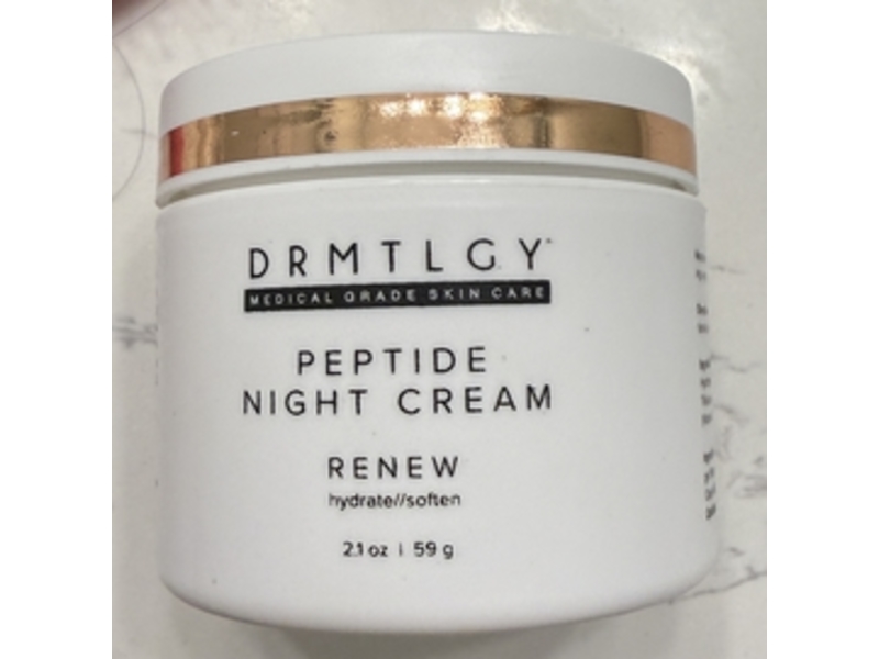 Drmtlgy Peptide Night Cream, 2.1 oz/59 g