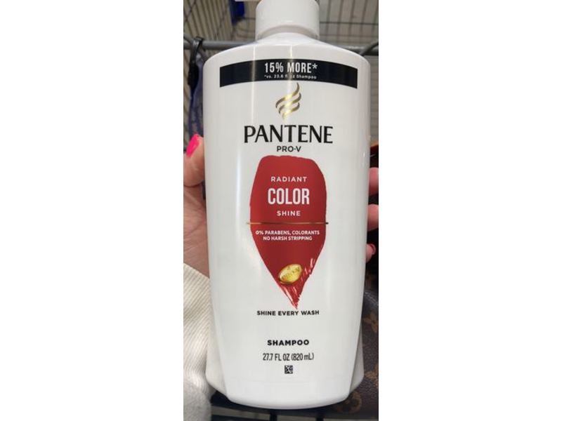Pantene Pro-V Radiant Color Shine Shampoo, 27.7 fl oz/820 mL