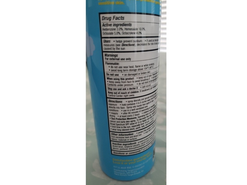 Up & Up Kids Sunscreen Spray, SPF 50, 5.5 oz/156 g