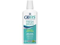 CloSYS Sensitive Fresh Breath Mouth Rinse, Gentle Mint, 32 fl oz/946 mL - Image 2