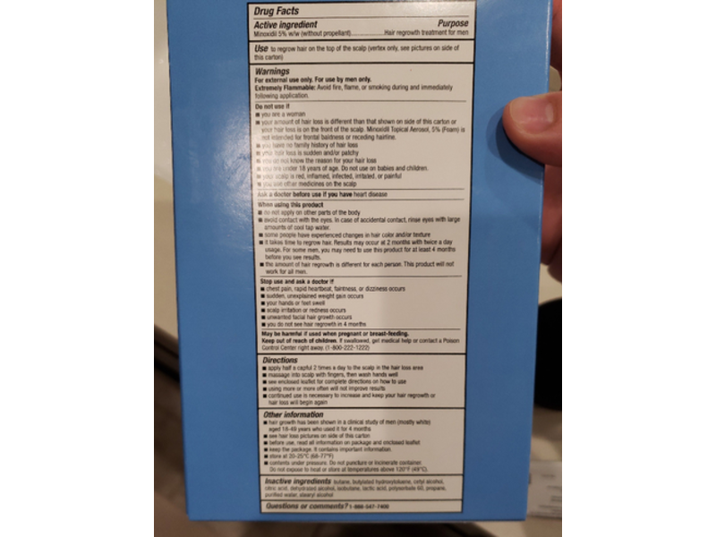 Up & Up Hair Regrowth Treatment For Men, 2.11 oz/60 g