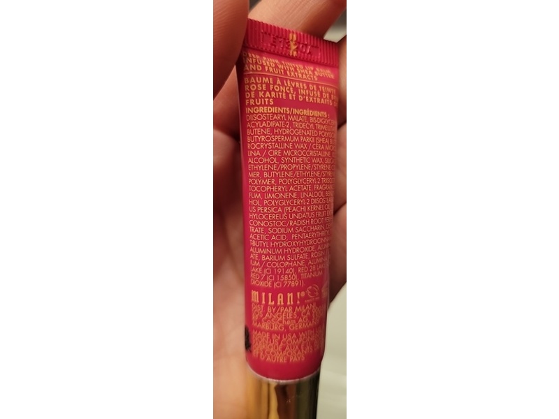 Milani Lip Balm, 130 Dragon Fruit, 0.45 fl oz/13.3 mL