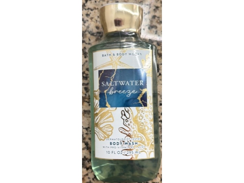Bath & Body Works Body Wash, Salt Water Breeze, 10 fl oz/295 mL