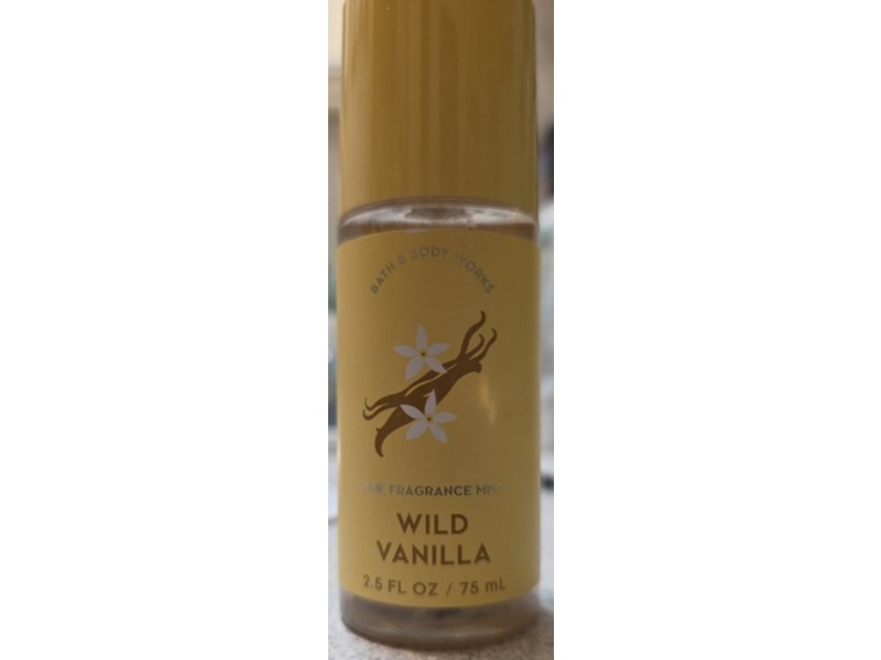 Bath & Body Works Fine Fragrance Mist, Wild Vanilla, 2.5 fl oz/75 mL