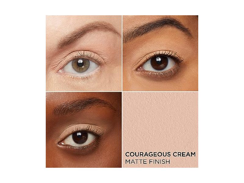 IT Cosmetics Superhero No-Tug Waterproof Eyeshadow Stick, Courageous Cream, 0.05 oz