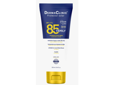 Derma Clinic Family Sunscreen Lotion, SPF 85, 8.4 fl oz/250 mL