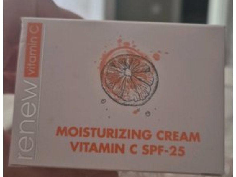 Renew Vitamin C Moisturizing Cream, SPF 25, 1.7 fl oz/50 mL