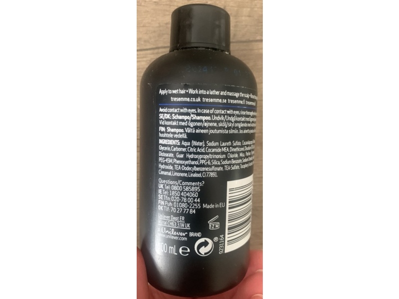 TRESemme Moisture Rich Shampoo, Vitamin E, 100 mL