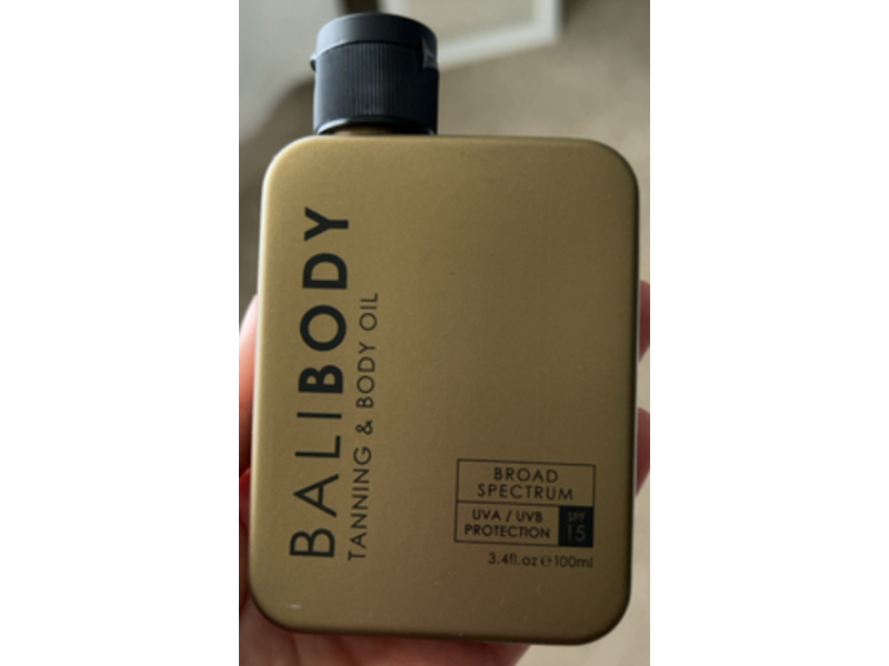 Bali Body Tanning & Body Oil, SPF 15, 3.4 fl oz/100 mL