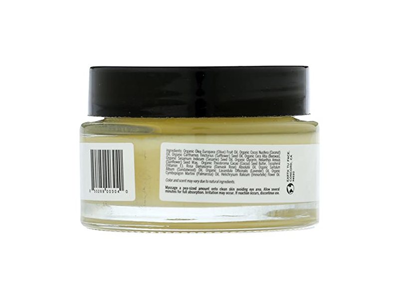 Earth tu Face Organic Immortelle & Rose Face Balm, 1oz / 29.5 g