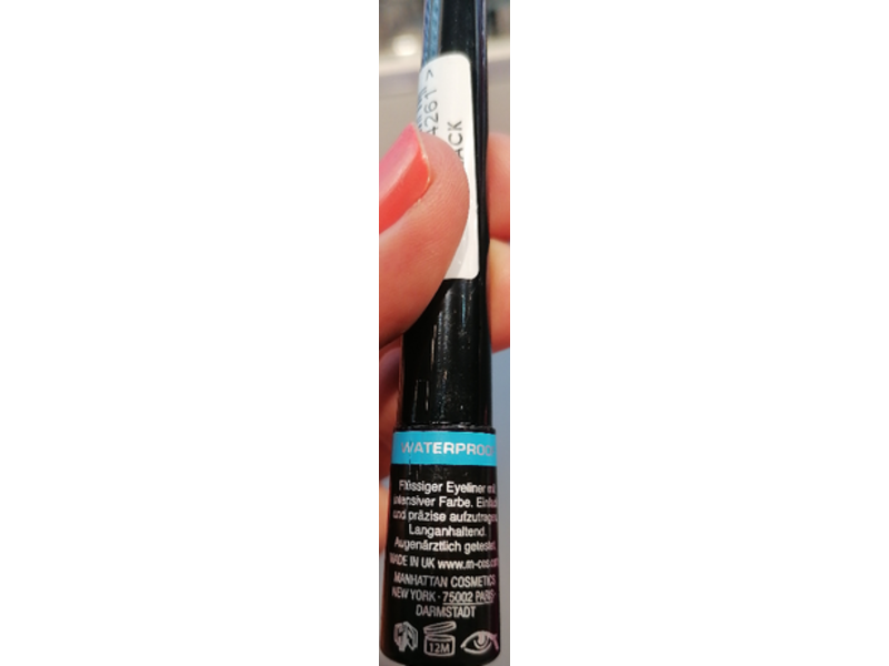 Manhattan Eyemazing Dip Eyeliner, Black Waterproof, 7 g