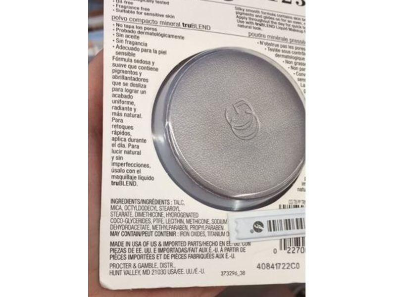 CoverGirl TruBlend Pressed Powder, Translucent Medium, 0.39 oz/11 g
