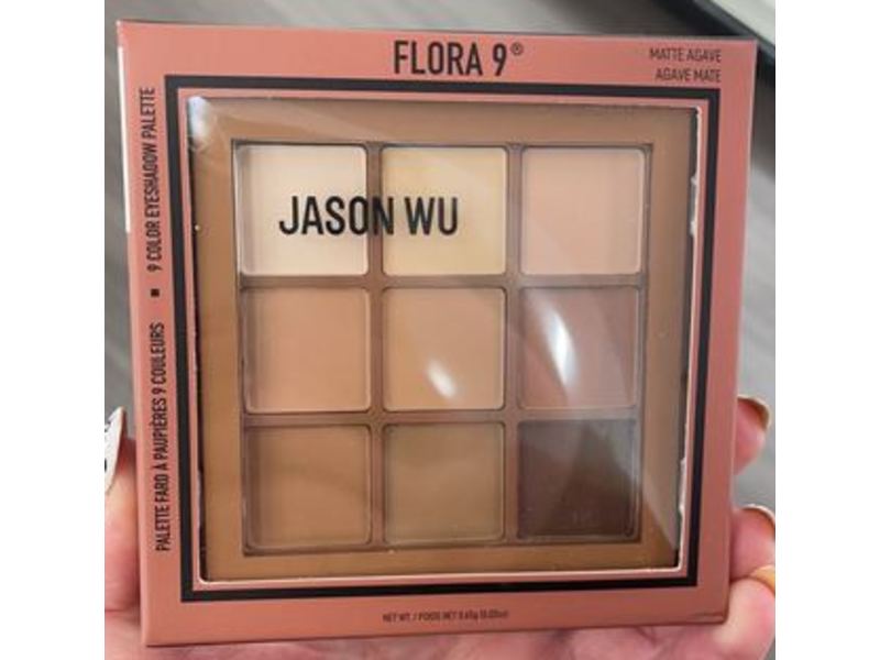 Jason Wu Beauty Flora 9 Eyeshadow Palette, Matte Agave, 0.21oz