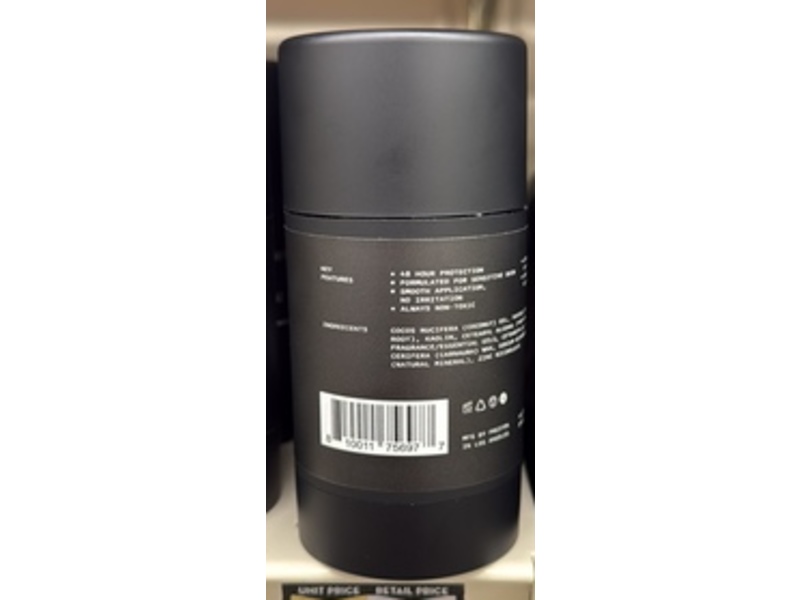 Preston Deodorant, Leather, 2.9 oz/82 g