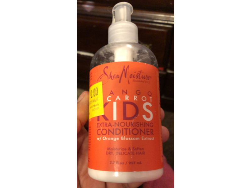 SheaMoisture Kids Extra Nourishing Conditioner, Orange Blossom Extract, 7.7 fl oz/227 mL