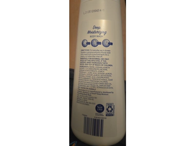 Lacura Deep Moisturizing Body Wash, 20 fl oz/591 mL