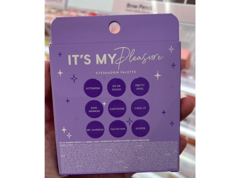 Colourpop It's My Pleasure Eyeshadow Palette, 0.3 oz/9.00 g