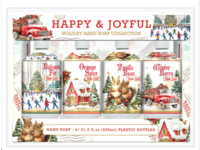Happy & Joyful Holiday Hand Soap Collection, 21.5 fl oz/636 mL, Pack Of 4 - thumbnail 1