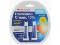 CVS Health Docosanol 10% Cream, 0.14 oz/4 g, Pack OF 2 - thumbnail 1