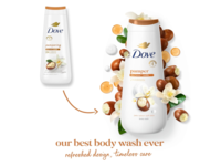 Dove Pampers & Softens Skin Body Wash, Shea Butter & Vanilla, 20 fl oz - thumbnail 3