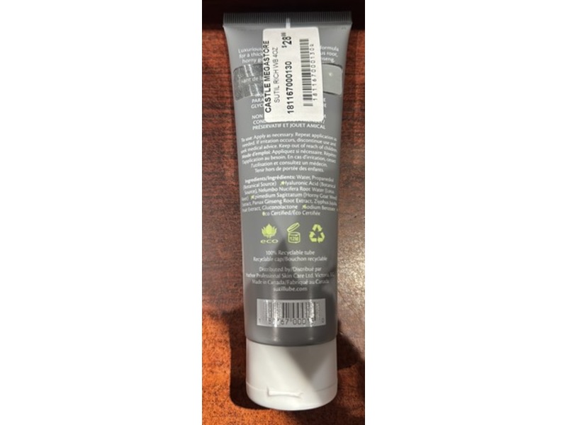 Sutil Personal Lubricant, 4 fl oz/120 mL