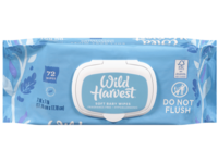 Wild Harvest Soft Baby Wipes, Aloe Vera & Vitamin E, 72 Count - thumbnail 1
