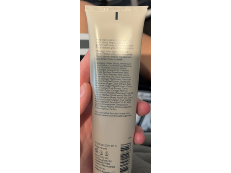 Natio Ageless Skin Renewal Exfoliator, 3.5 oz/100 g