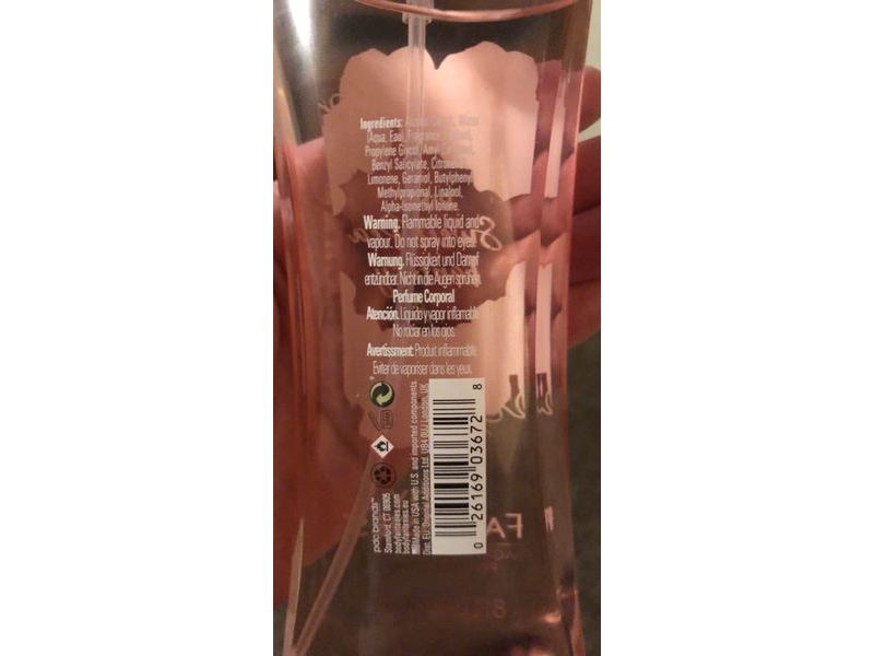 Body Fantasies Fragrance Body Spray, Pink Sweet Pea Fantasy, 8 fl oz/236 mL