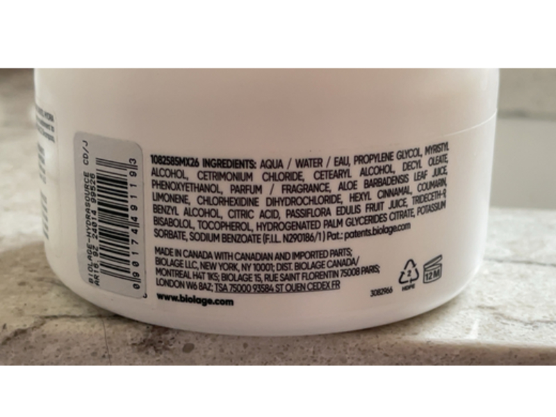 Biolage Hydra Source Conditioning Balm, Aloe, 16.9 fl oz/500 mL