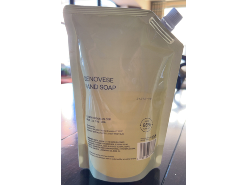 Element Brooklyn Hand Soap, Genovese, 16 fl oz/500 mL