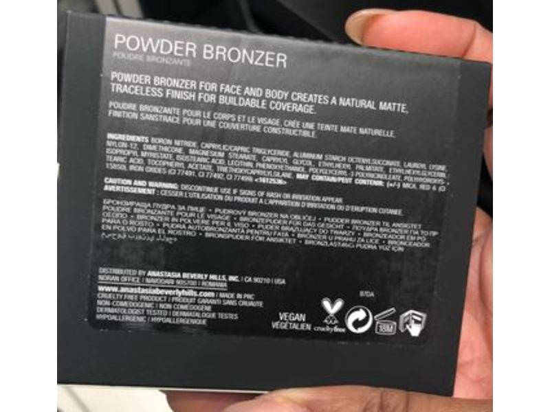 Anastasia Beverly Hills Powder Bronzer, Mahogany, 0.35 oz/10 g