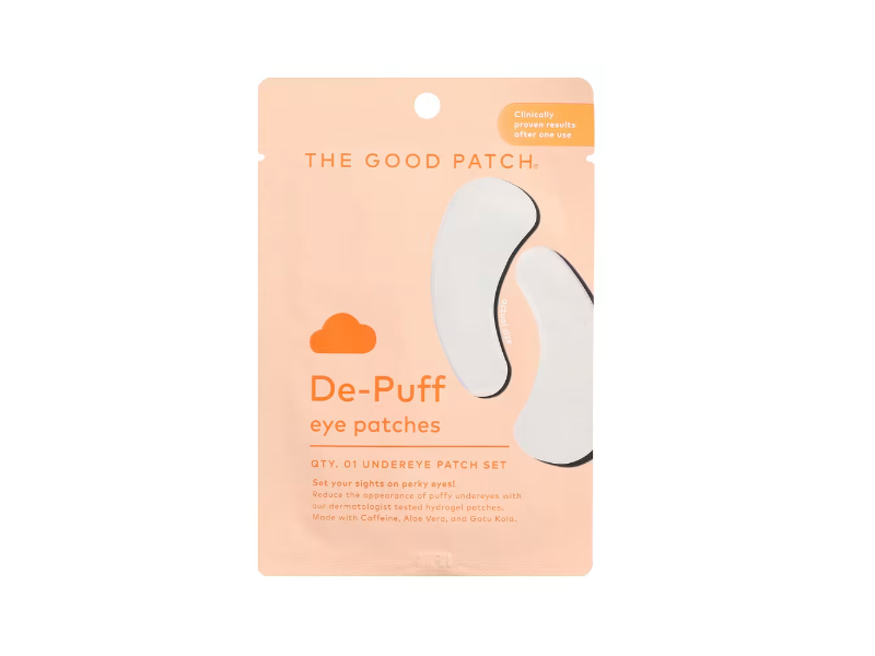 The Good Patch De-Puff Eye Patches, 6 Pairs