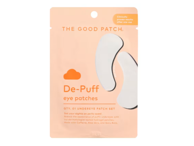 The Good Patch De-Puff Eye Patches, 6 Pairs