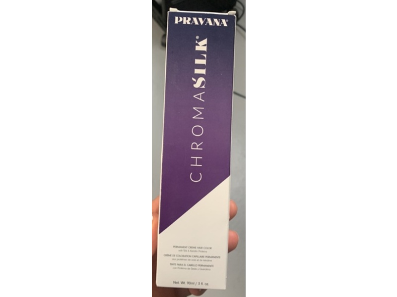 Pravana ChromaSilk Permanent Creme Hair Color, 4.37 Golden Violet Brown, 3 fl oz/90 mL
