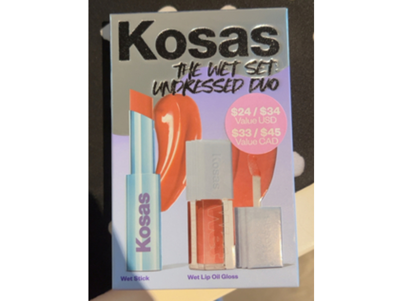 Kosas The Wet Set Undressed Duo, Heatwave + Unhooked