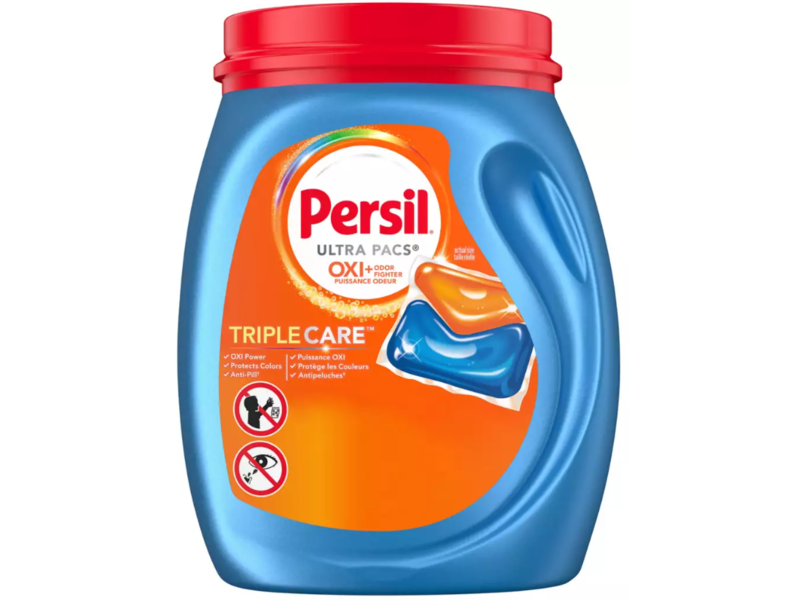 Persil Oxi + Odor Fighter Ultra Pacs, Triple Care, 24.6 oz/698 g, 36 Count