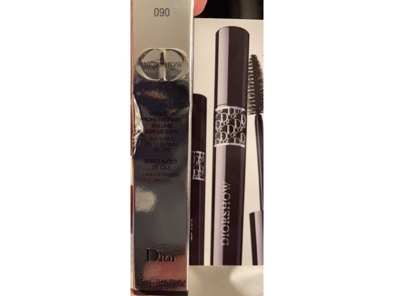 Dior Diorshow Buildable Professional Volume Mascara, 090, 0.05 fl oz/1.5 mL