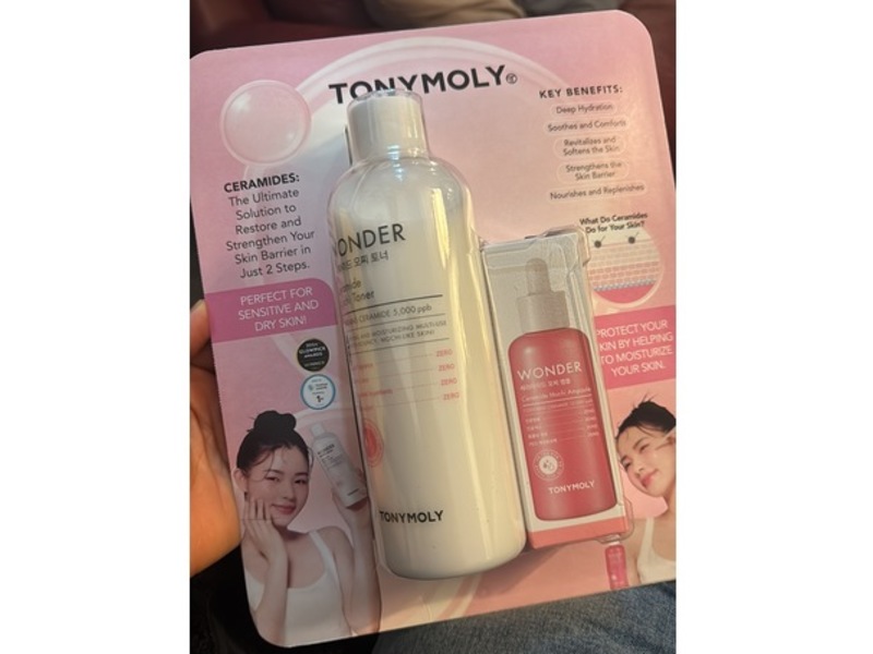 TonyMoly Wonder Ceramide Mochi Skincare Set