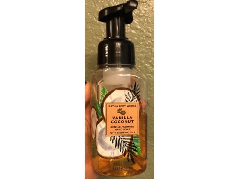Bath & Body Works Gentle Foaming Hand Soap, Vanilla Coconut, 8.75 fl oz/239 mL
