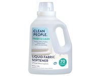 The Clean People Liquid Fabric Softener, Fresh & Clean, 70 Loads, 50 fl oz/1.48 L - thumbnail 1