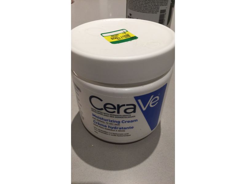 CeraVe Moisturizing Cream, Normal to Dry Skin, 453g