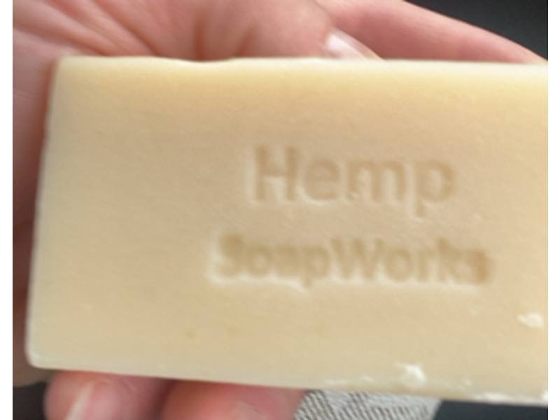 The Soap Works Bar Soap, Hemp Oil, 85 g