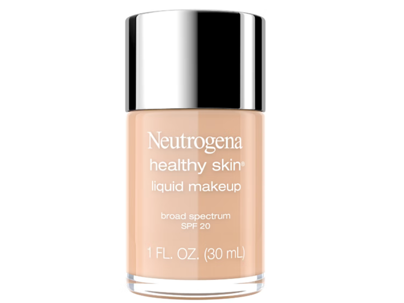 Neutrogena Healthy Skin Liquid Makeup, SPF 20, 105 Caramel, 1 fl oz/ 30 mL