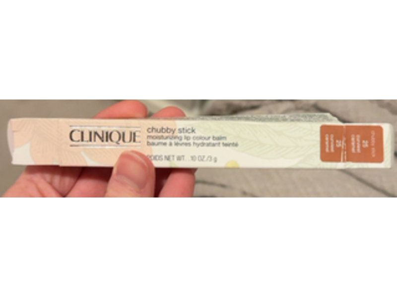 Clinique Chubby Stick Moisturizing Lip Colour Balm, Curviest Caramel, 0.10 oz/3 g