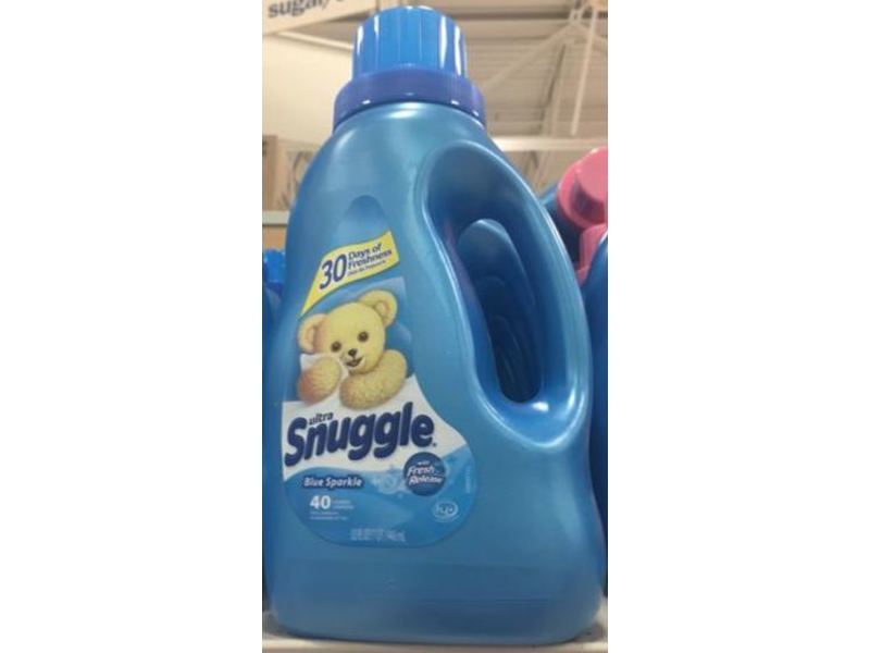 Snuggle Ultra Fabric Softener, Blue Sparkle, 40 Loads, 32 fl oz/946 mL